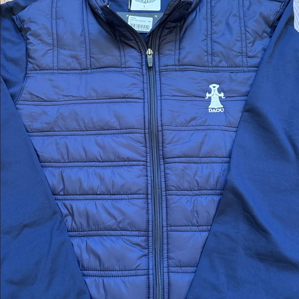 NWT Straight Down Patton Jacket Indigo Size Large - Picture 3 of 7